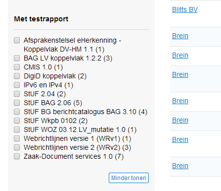 Met testrapport